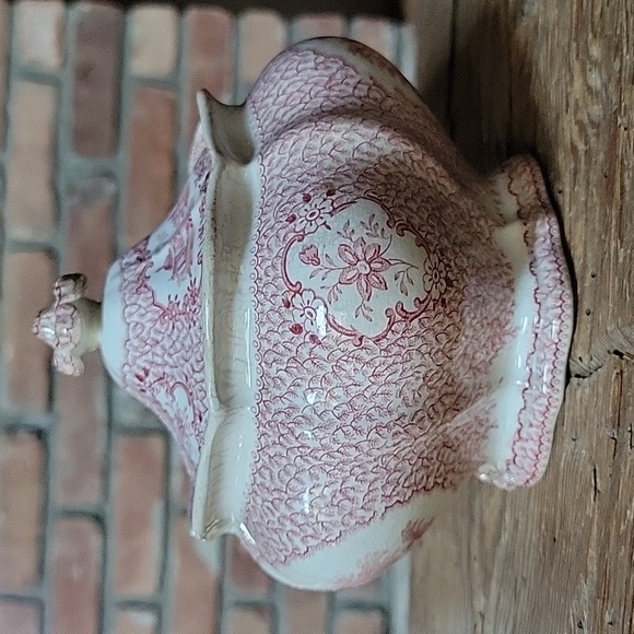 WR & CO MARCELLA LIDDED SUGAR BOWL TUREEN - Picture 3 of 10
